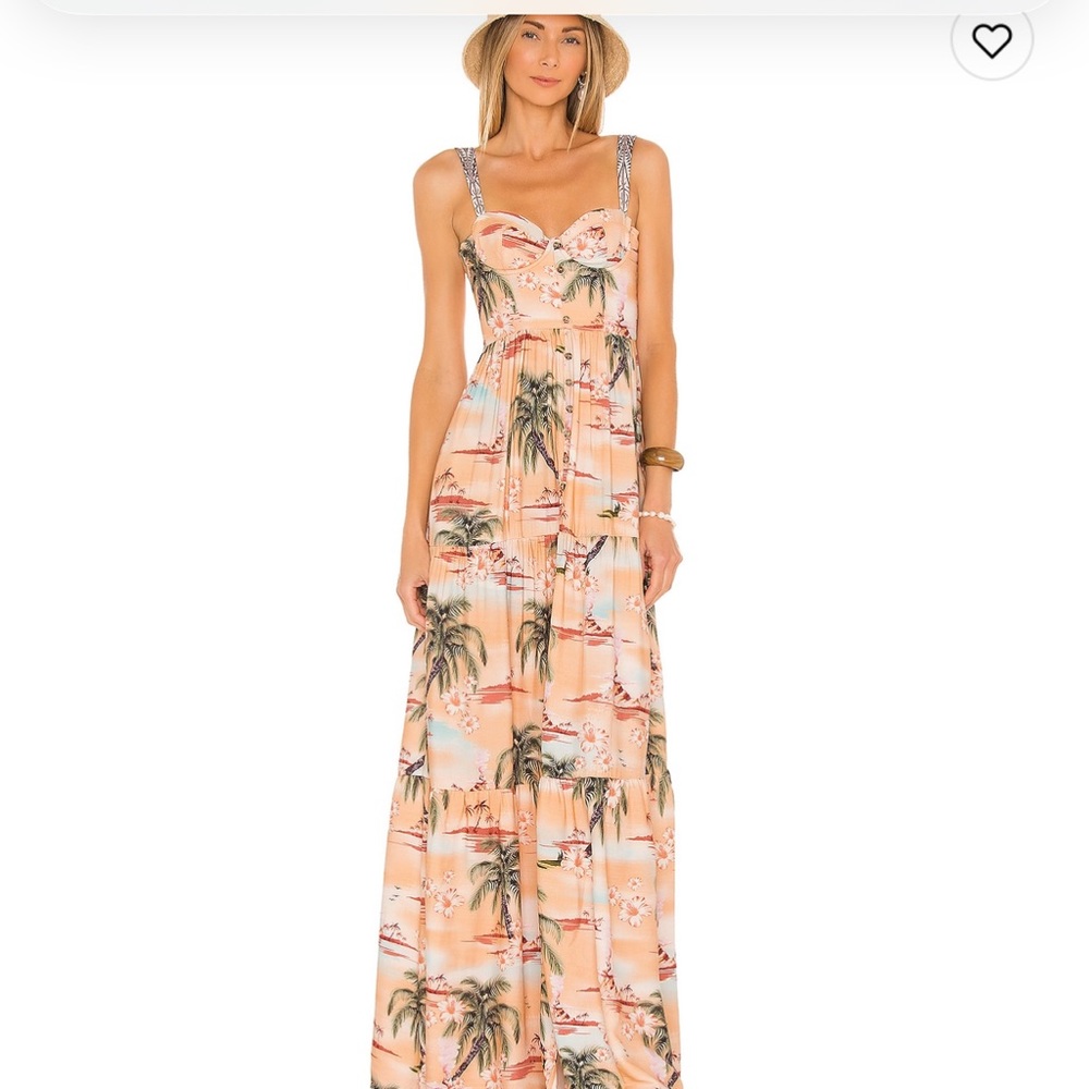 NWT Agua Bendita Dunna Luau Dress SIZE SMALL